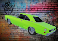 69 SUPER BEE - LIME - CAR