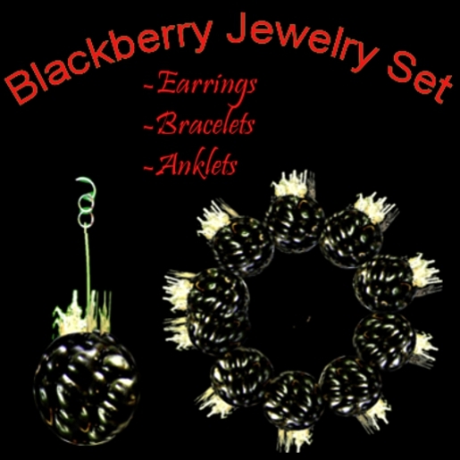 Blackberry Jewelry Set