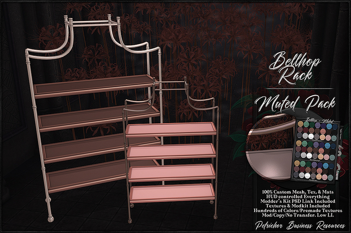 :[P]:- Bellhop Rack - Muted [Unpacker]