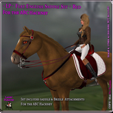 ~LP~ Flat English Set ABC Hackney (boxed) Red