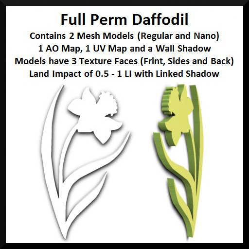 Full Perm Daffodil Shape
