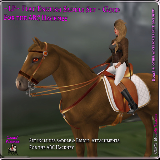 ~LP~ Flat English Set ABC Hackney (boxed) Gold