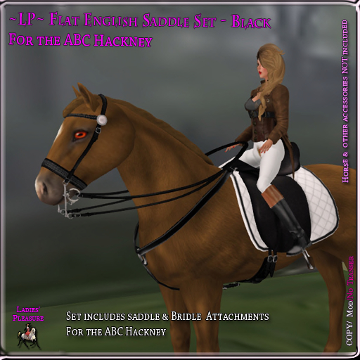 ~LP~ Flat English Set ABC Hackney (boxed) Black