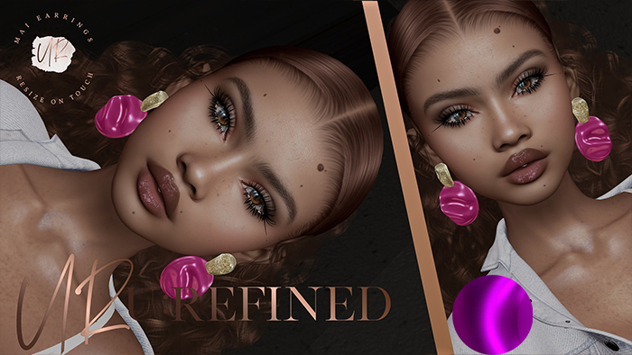 {U:Refined} Mai Earrings [Purple]