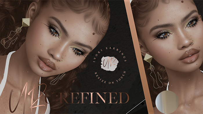 {U:Reined} Ivori Earrings [Silver]