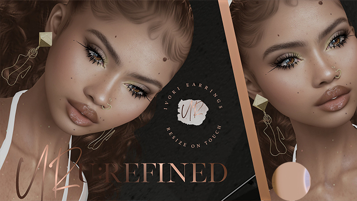 {U:Reined} Ivori Earrings [Copper]