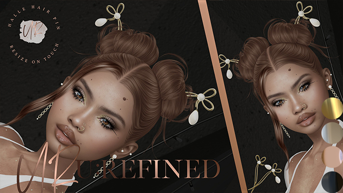 {U:Refined} Halle Hair Pin [PACK]