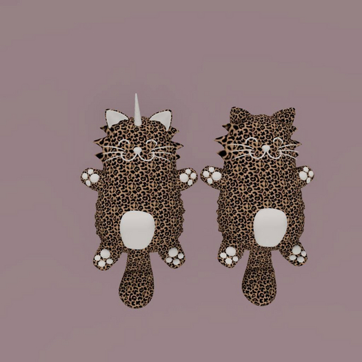 Cinched. Cheetah Kitty Set