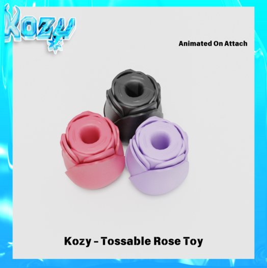 Kozy - Black Rose Tossable