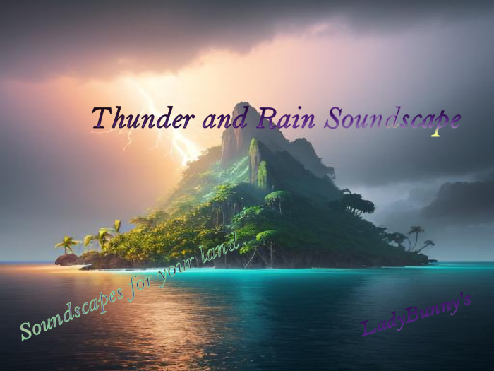 Bunny's Sound Bag-Rain and Thunder Soundscape