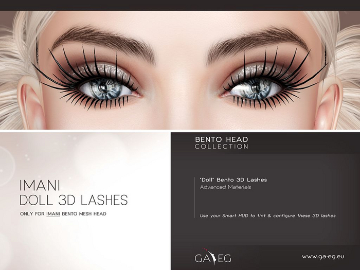 [GA.EG] Imani Bento Doll 3D Lashes DEMO