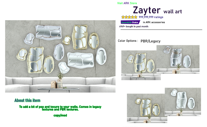 ARK - Zayter Wall Art