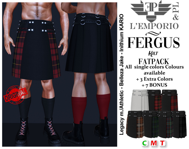 FATPACK L'Emporio&PL ::*Fergus *:: Kilt