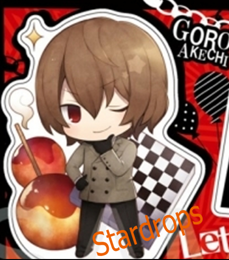 Chibi Goro Akechi Tattoo{Persona 5 BOM}