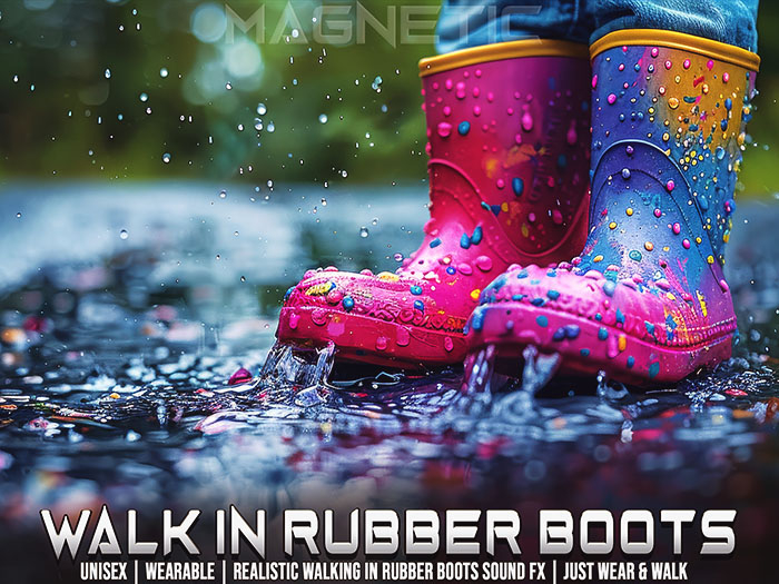 Magnetic - Walk in Rubber Boots