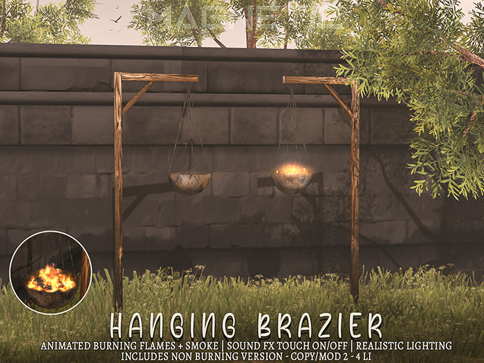 Magnetic - Hanging Brazier