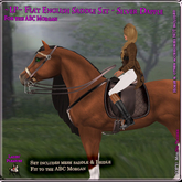 ~LP~ Flat English Set ABC Morgan (boxed) Silver Dapple