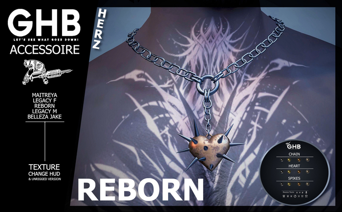 [GHB] ACCESSOIRE: HERZ (REBORN) NECKLACE