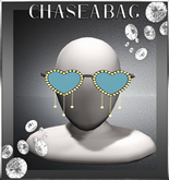 [CHASEABAG] Faberge' "Black and Yellow Sunnies"