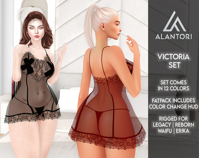 ALANTORI | Victoria Set DEMO for Legacy, Reborn, Waifu & Erika Body