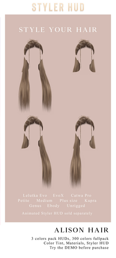 RAMA.SALON - Alison Hair Styler HUD