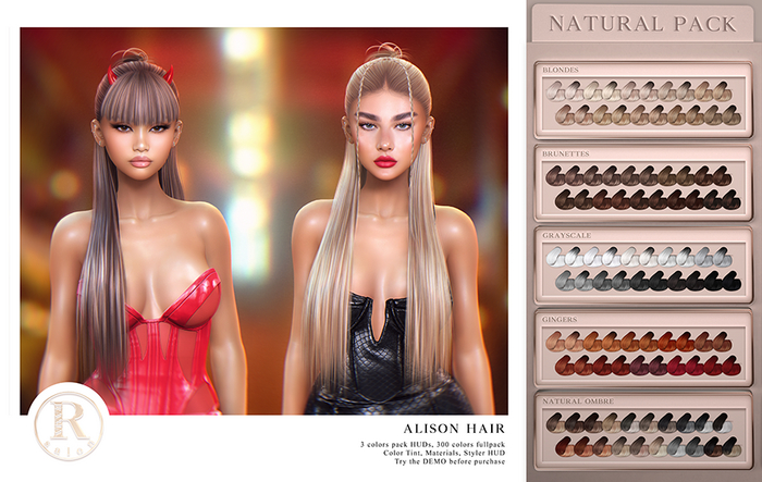 RAMA.SALON - Alison Hair 'Naturals Pack'