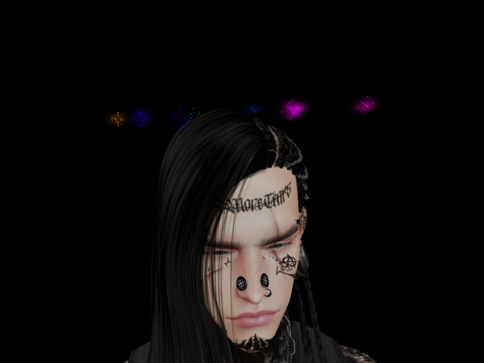 .:STRICKEN:. 4D Cube Hover Crown