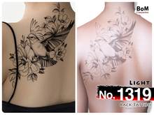 (Back Tattoo) No.1319 Light