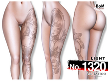 (Leg Tattoo) No.1320 Light