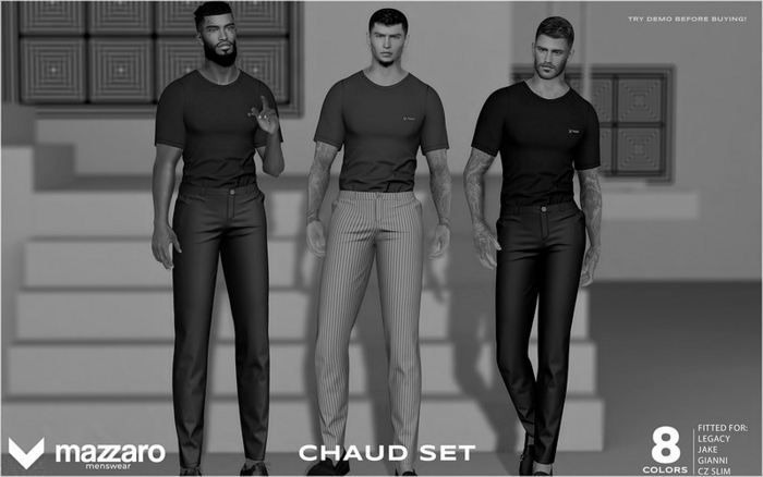 [Mazzaro] Chaud Pants - Demo (packed)