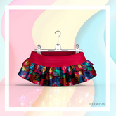 Fuchsia Tropical Skirt LaraX
