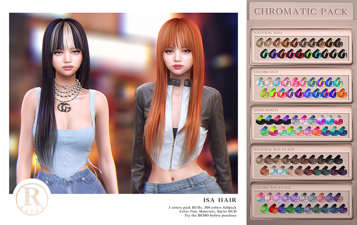 RAMA.SALON - Isa Hair 'Chromatic Pack'