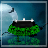 Green Halloween Skirt LaraX