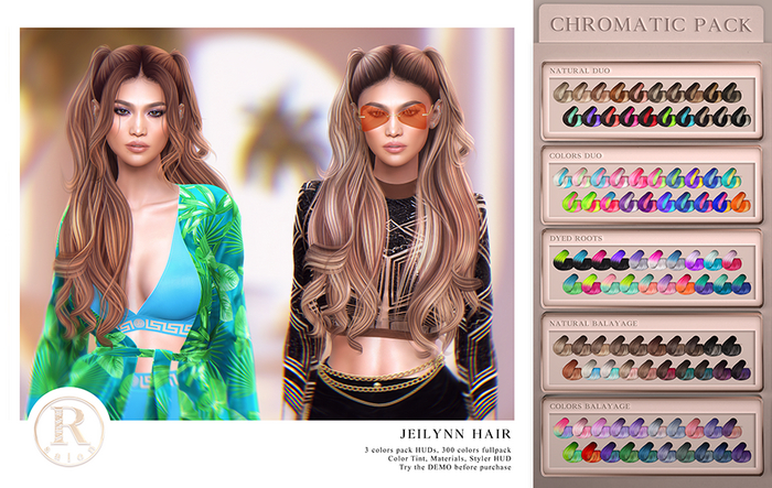 RAMA.SALON - Jeilynn Hair 'Chromatic Pack'