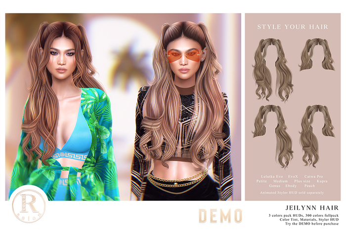 RAMA.SALON - Jeilynn Hair 'DEMO'