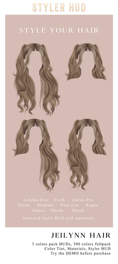 RAMA.SALON - Jeilynn Hair Styler HUD