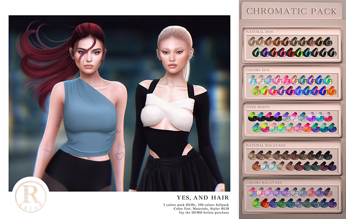 RAMA.SALON - yes, and Hair 'Chromatic Pack'