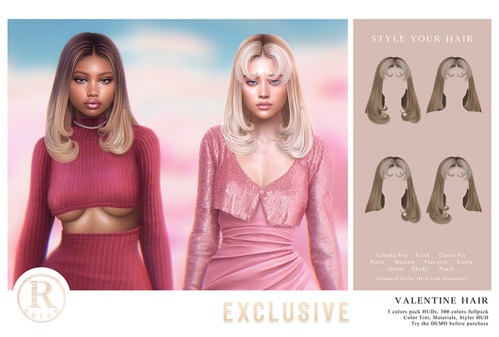 RAMA.SALON - Valentine Hair 'EXCLUSIVE Pack'