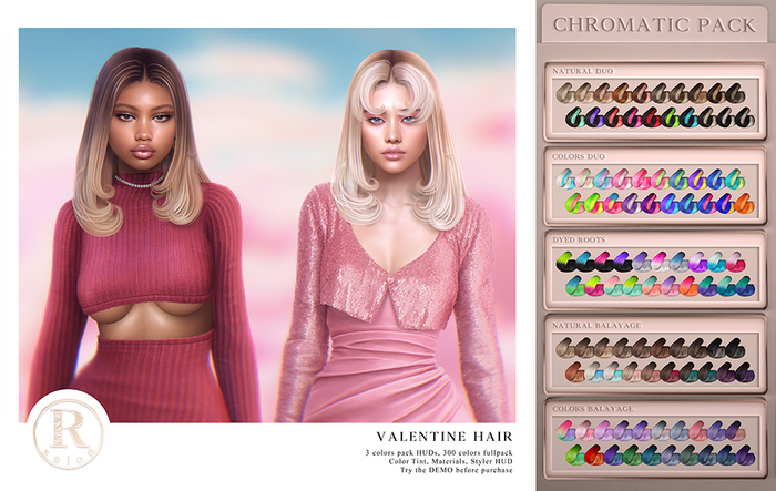 RAMA.SALON - Valentine Hair 'Chromatic Pack'