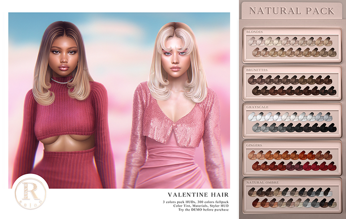 RAMA.SALON - Valentine Hair 'Naturals Pack'
