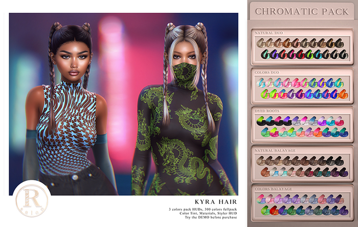 RAMA.SALON - Kyra Hair 'Chromatic Pack'