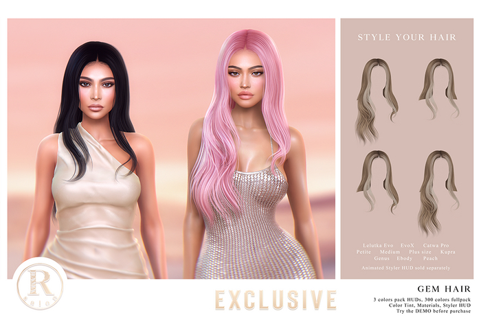 RAMA.SALON - Gem Hair 'EXCLUSIVE Pack'