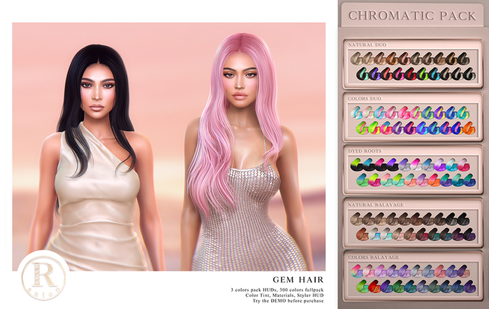 RAMA.SALON - Gem Hair 'Chromatic Pack'