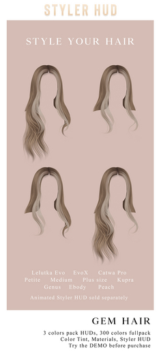 RAMA.SALON - Gem Hair Styler HUD