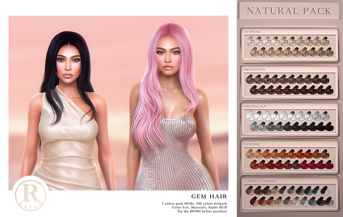 RAMA.SALON - Gem Hair 'Naturals Pack'