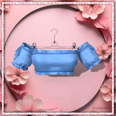 Blue Hollie Blouse LaraX