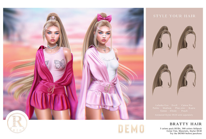 RAMA.SALON - Bratty Hair 'DEMO'