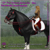 ~LP~ Flat English Set ABC Orlov Trotter  (boxed) Red