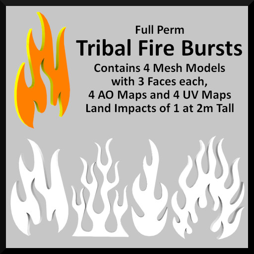 Full Perm 4 Tribal Fire Bursts