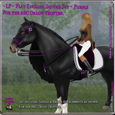 ~LP~ Flat English Set ABC Orlov Trotter  (boxed) Purple